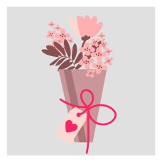 Florist Offer Pink Bouquet